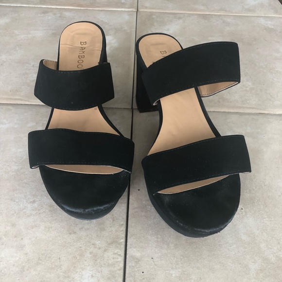 Chunky Block Mules - Picture 3 of 5